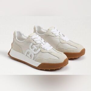 Women's Cream Sneakers